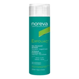 NOREVA Gel detergente esfoliante, 200 ml
