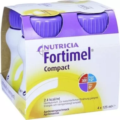 FORTIMEL Compatto 2.4 Aroma Albicocca, 4X125 ml