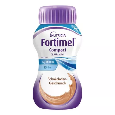 FORTIMEL Compatto 2.4 Gusto cioccolato, 4X125 ml