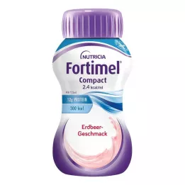 FORTIMEL Compatto 2.4 Aroma fragola, 4X125 ml