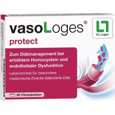 VASOLOGES proteggere le compresse rivestite con film, 60 pz