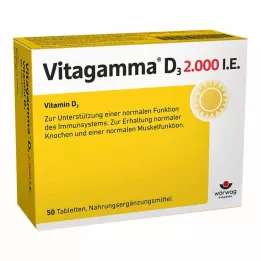 VITAGAMMA D3 2.000 U.I. vitamina D3 NEM compresse, 50 pz