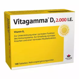 VITAGAMMA D3 2.000 U.I. vitamina D3 NEM compresse, 100 pz