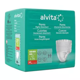 ALVITA Pantaloni per incontinenza super medium, 14 pezzi