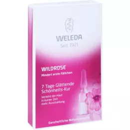 WELEDA Wild Rose 7 Days Trattamento di bellezza levigante, 7X0,8 ml