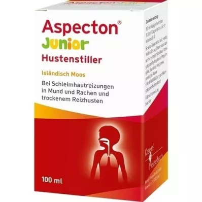 ASPECTON Succo di muschio islandese soppressivo della tosse Junior, 100 ml