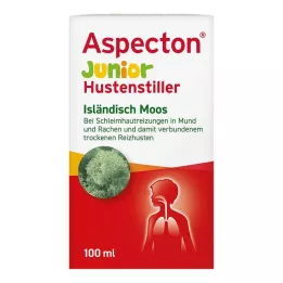 ASPECTON Succo di muschio islandese soppressivo della tosse Junior, 100 ml
