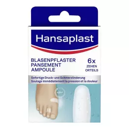 HANSAPLAST Cerotto per vesciche piccolo, 6 pz