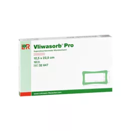 VLIWASORB Pro superabsorb.comp.sterile 12,5x22,5 cm, 10 pz