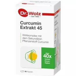 CURCUMIN EXTRAKT 45 capsule Dr.Wolz, 90 pz