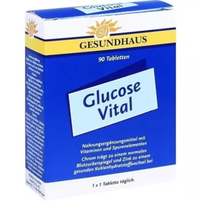 GESUNDHAUS Compresse Glucose Vital, 90 pz