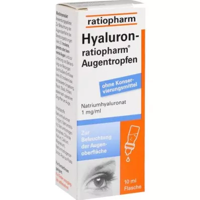 HYALURON-RATIOPHARM Gocce oculari, 10 ml