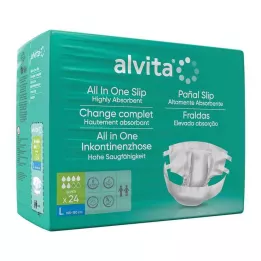 ALVITA Pantaloni per incontinenza tutto in uno super large day, 24 pezzi
