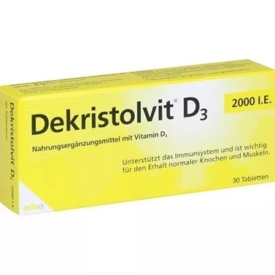 DEKRISTOLVIT D3 2.000 U.I. compresse, 30 pz