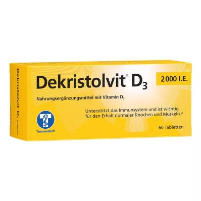Dekristolvit D3 compresse da 2.000 UI, 60 pz Dekristolvit D3 compresse da 2.000 UI, 60 pz