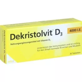 DEKRISTOLVIT D3 4.000 U.I. compresse, 30 pz