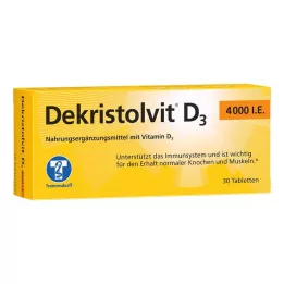 DEKRISTOLVIT D3 4.000 U.I. compresse, 30 pz