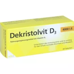 DEKRISTOLVIT D3 4.000 U.I. compresse, 60 pz