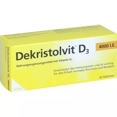 DEKRISTOLVIT D3 4.000 U.I. compresse, 60 pz