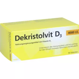 DEKRISTOLVIT D3 4.000 U.I. compresse, 90 pz
