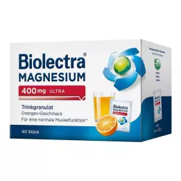 BIOLECTRA Magnesio 400 mg ultra Trinkgran.Orange, 40 pz
