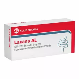 LAXANS AL compresse rivestite entericamente, 10 pezzi
