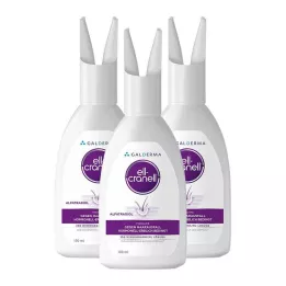 ELL-CRANELL soluzione da 250 microgrammi/ml per applicazione alla testa, 3 x 100 ml