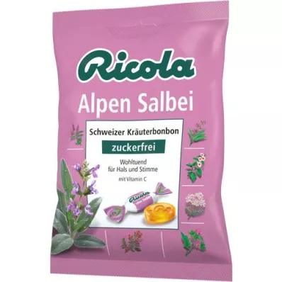 RICOLA o.Z.Beutel Caramelle alla salvia delle Alpi, 75 g