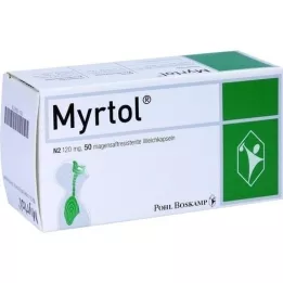 MYRTOL capsule molli rivestite di enterico, 50 pz