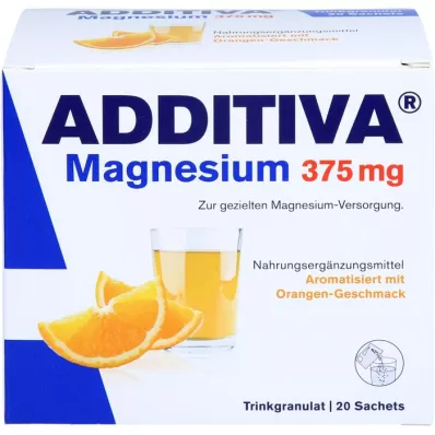 ADDITIVA Magnesio 375 mg Bustine Arancione, 20 pz