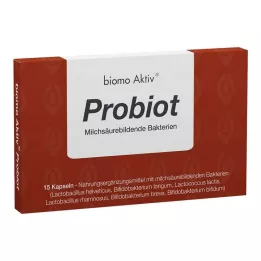 BIOMO Capsule di probiotici attivi, 15 capsule