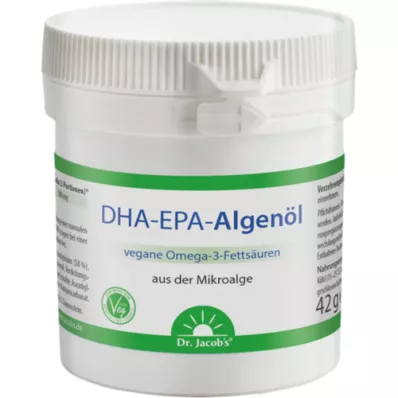 DHA-EPA-Capsule di olio di alghe Dr.Jacobs, 60 pz