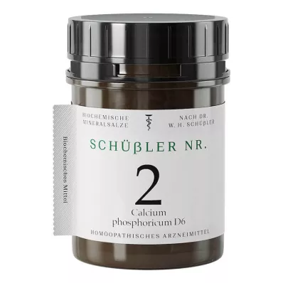 Schüssler No.2 Calcio fosforico D 6 compresse, 400 pezzi