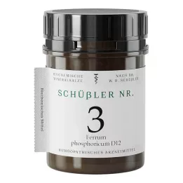 SCHÜSSLER No.3 Ferrum phosphoricum D 12 Compresse, 400 pz