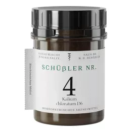 [n.4 Kalium chloratum D 6 compresse, 400 pz