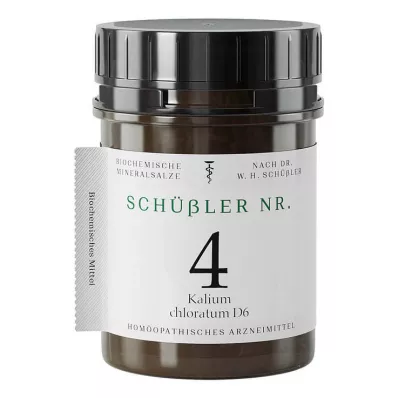 Schüssler No.4 Potassio clorato D 6 compresse, 400 pz Schüssler No.4 Potassio clorato D 6 compresse, 400 pz