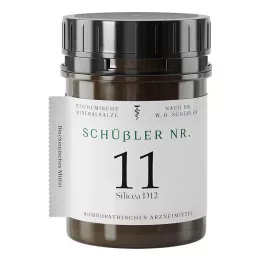 SCHÜSSLER No.11 Silicea D 12 Compresse, 400 pz