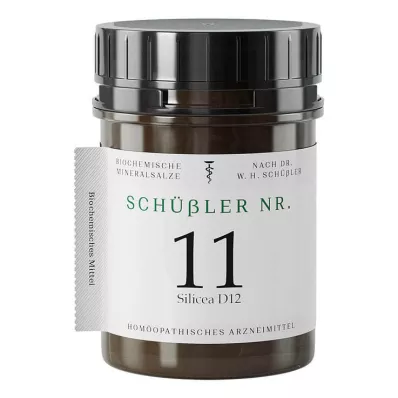 Schüssler No.11 Silicea D 12 compresse, 1000 pz Schüssler No.11 Silicea D 12 compresse, 1000 pz