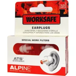 ALPINE WORKSAFE Tappi per le orecchie, 2 pezzi