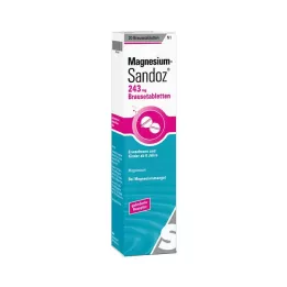 MAGNESIUM SANDOZ 243 mg Compresse effervescenti, 20 pz