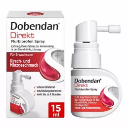 DOBENDAN Flurbiprofene spray diretto 8,75mg/dos.bocca, 15 ml
