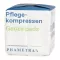 PFLEGEKOMPRESSEN Tessuto non tessuto 10x10 cm non sterile a 4 pieghe, 100 pz