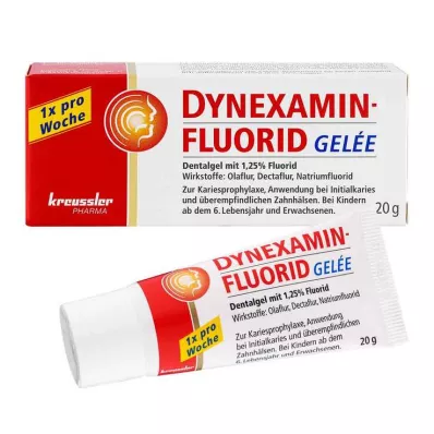 Gel dentale gelatina al fluoruro di dinexammina, 20 g