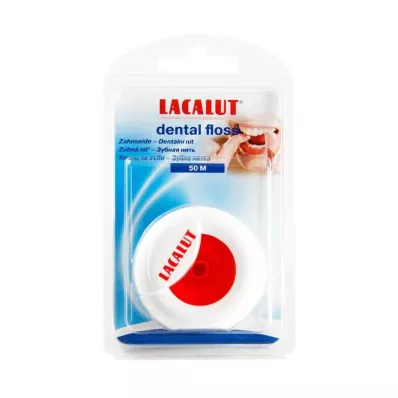 Filo interdentale Lacalut, 50 m