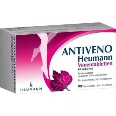 ANTIVENO Compresse venose Heumann 360 mg compresse rivestite con film, 90 pz