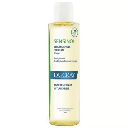 DUCRAY SENSINOL Olio detergente/doccia lenitivo, 200 ml