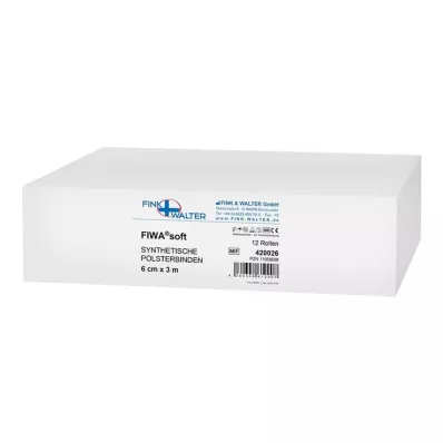 POLSTERBINDE sintetico 6 cmx3 m non sterile, 12 pz