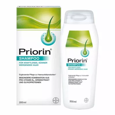 Priorin Shampoo per capelli deboli e diradati, 200 ml