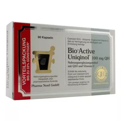 BIO ACTIVE Uniqinol 100 mg QH Capsule Pharma Nord, 90 pz BIO ACTIVE Uniqinol 100 mg QH Capsule Pharma Nord, 90 pz