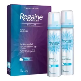 REGAINE Schiuma per donne 50 mg/g, 2X60 g
